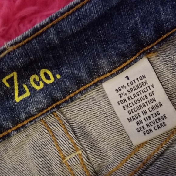 Embellished Micro Mini Jean Skirt SOLD - Picture 5 of 5